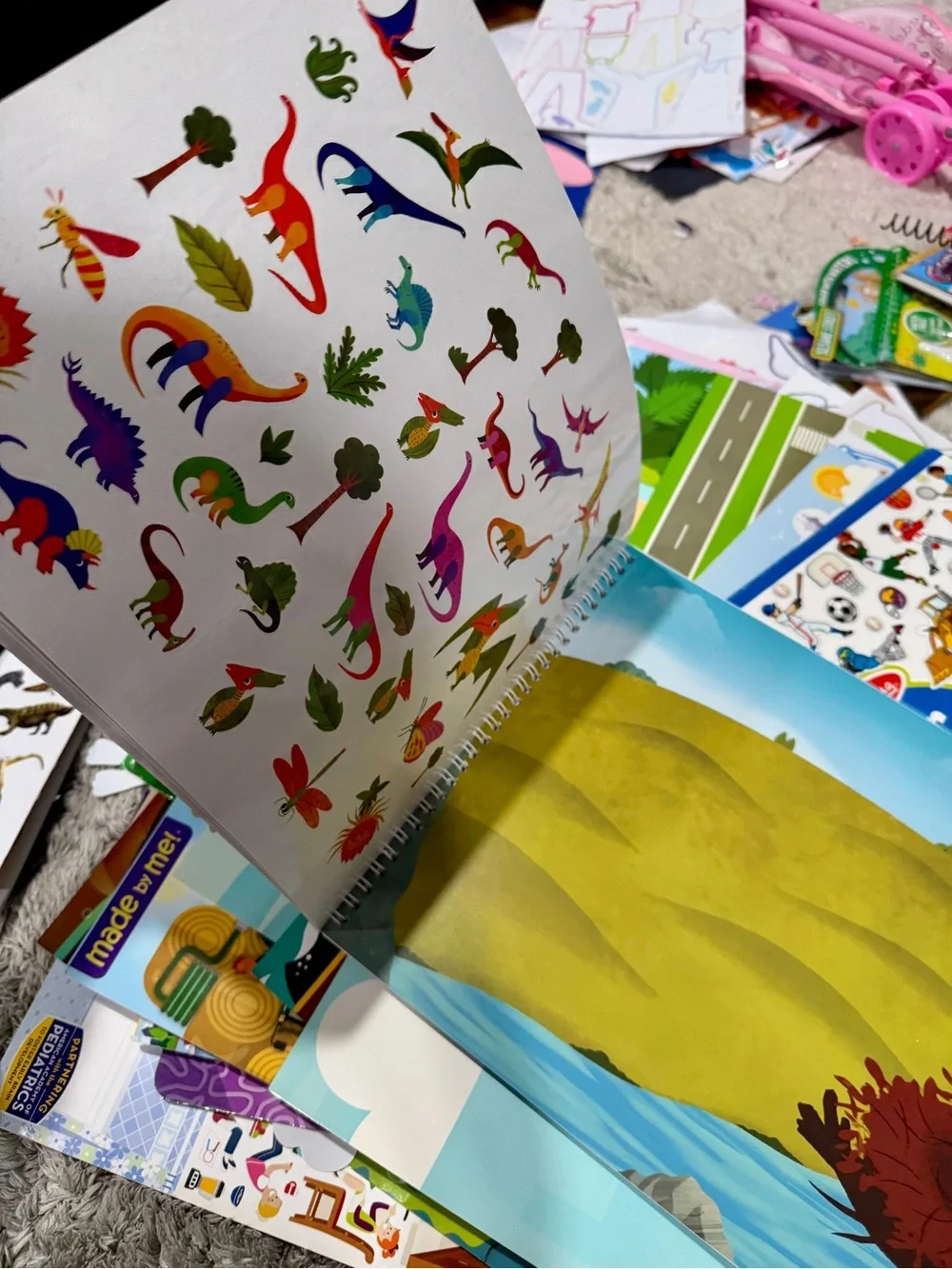 Children's Board Books - Bright Yellow & Multicolor Set
